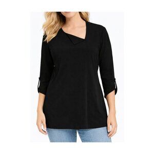 NWT SYMPLI Black ICON FLOP TOP - 8